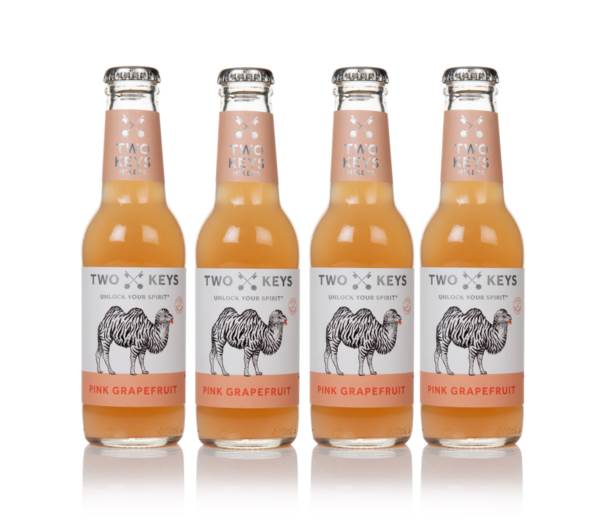 Two Keys Pink Grapefruit Soda (4 x 200ml) product image