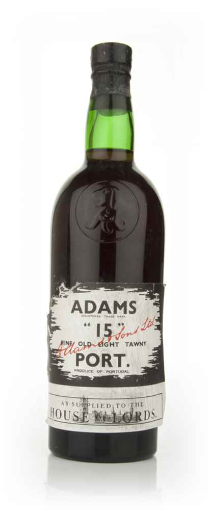 Adams 15 Fine Old Light Tawny Port - 1960s