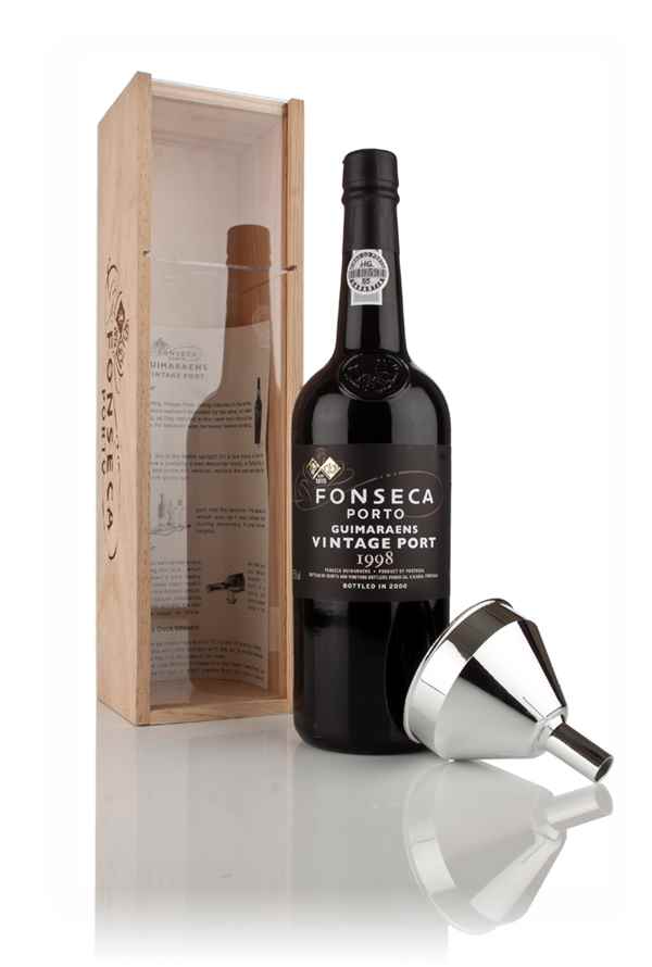 Fonseca Guimaraens 1998 Vintage Port with Decanting Funnel