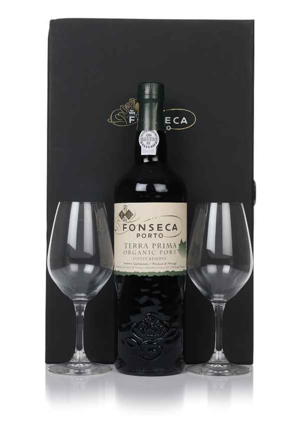 Fonseca Terra Prima Organic Reserve Port Gift Set with 2x Glasses