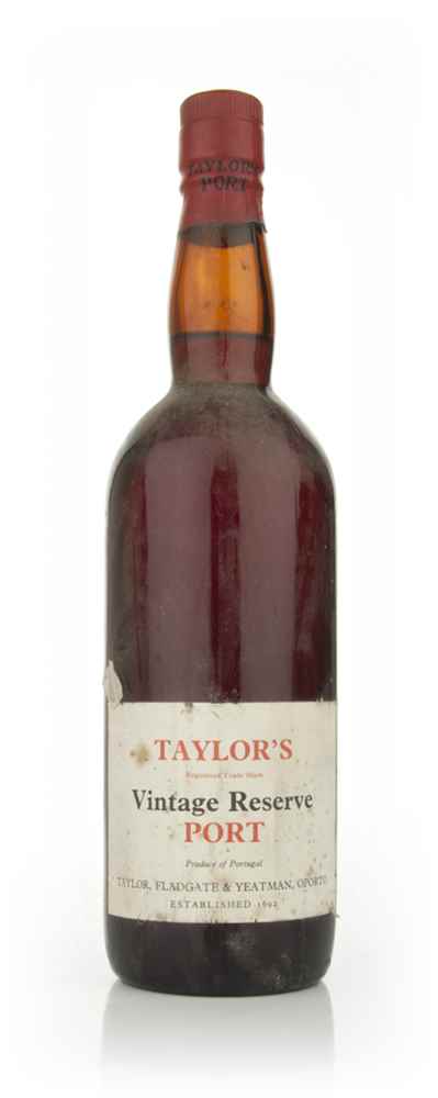 Taylor's Vintage Reserve Port - 1960s