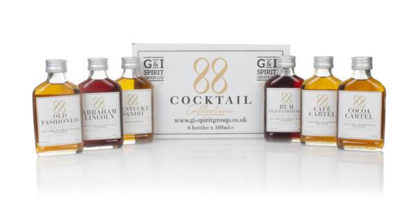 88 Cocktail Whisky, Bourbon, & Rum Cocktail Collection (6 x 100ml) product image