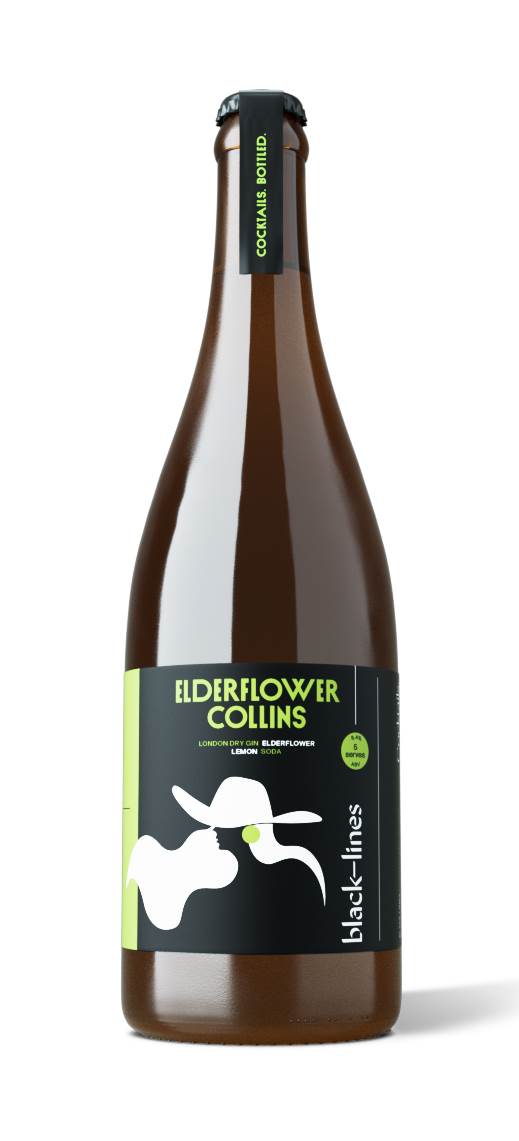 Black Lines Elderflower Collins product image