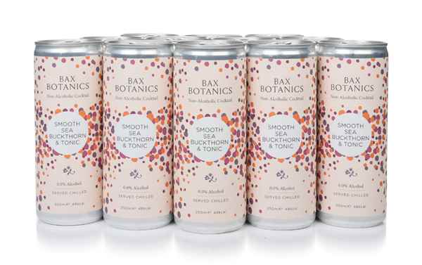 Bax Botanics - Smooth Sea Buckthorn & Tonic (12 x 250ml)