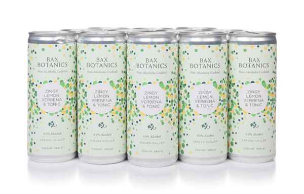 Bax Botanics - Zingy Lemon Verbena & Tonic (12 x 250ml)