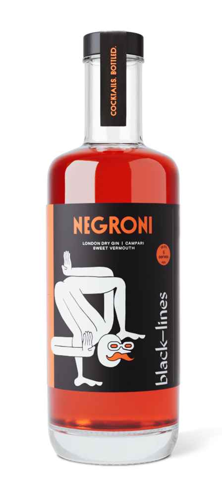 Black Lines Negroni