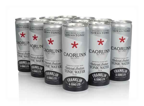 Caorunn Small Batch Gin & Natural Indian Tonic Water (12 x 250ml)