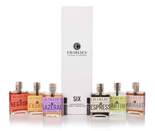 Charlie's Classic Cocktails Gift Box (6 x 100ml)