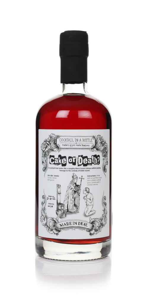 Cocktail in a Bottle Cake or Death