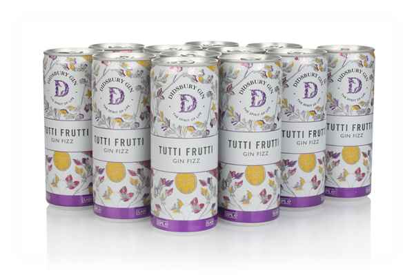 Didsbury Gin Tutti Frutti Gin Fizz (12 x 250ml)