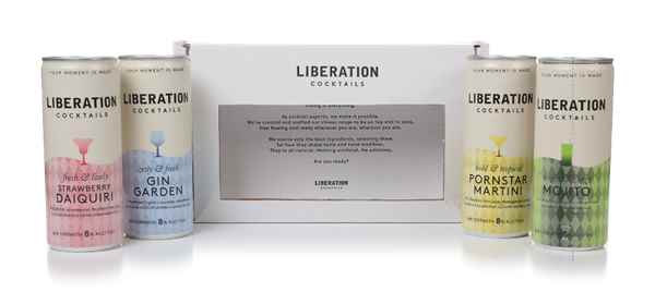 Liberation Cocktails Gift Set (4 x 200ml)