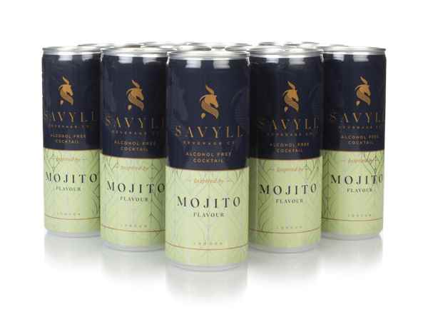 Savyll Alcohol Free Cocktail - Mojito (12 x 250ml)