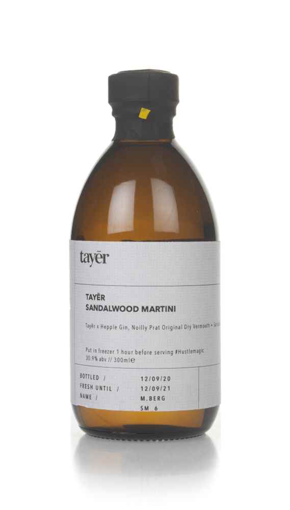 Tayer Sandalwood Martini