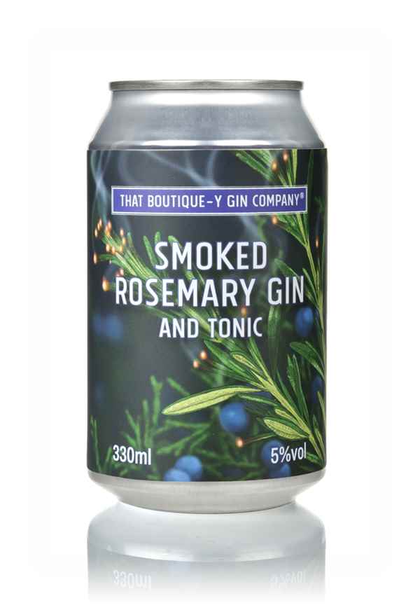 Smoked Rosemary Gin and Tonic