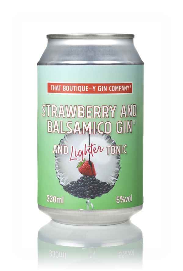 That Boutique-y Gin Company Strawberry & Balsamico Gin and Lighter Tonic