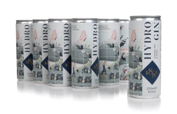 1881 London Dry Hydro Gin & Tonic (12 x 250ml) product image