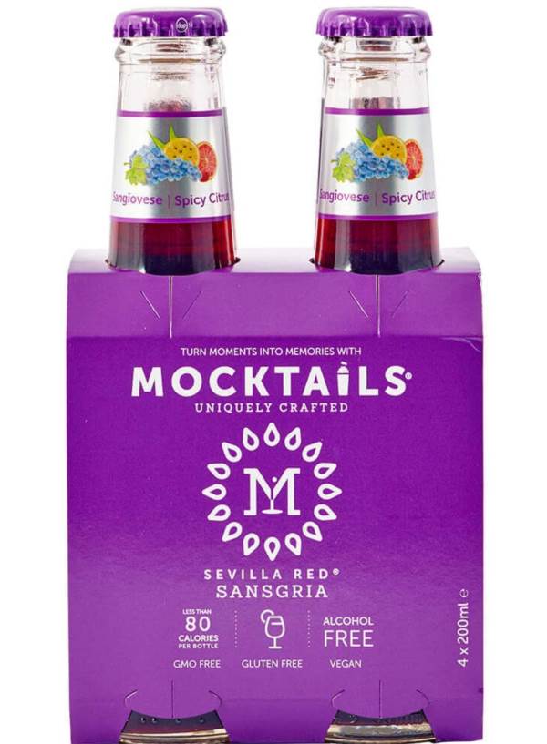 Mocktails Sevilla Red Sansgria (4 x 200ml) product image
