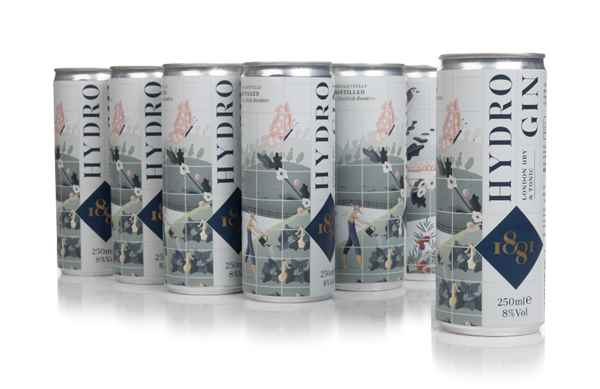 1881 London Dry Hydro Gin & Tonic (12 x 250ml)