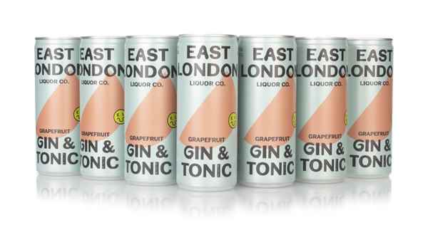 East London Liquor Company Grapefruit Gin & Tonic (12 x 250ml)