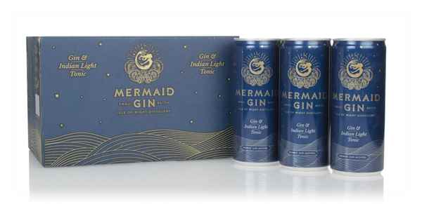 Mermaid Gin & Indian Light Tonic (12 x 250ml)