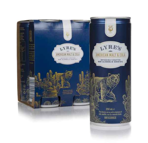 Lyre's American Malt & Cola (4 x 200ml)