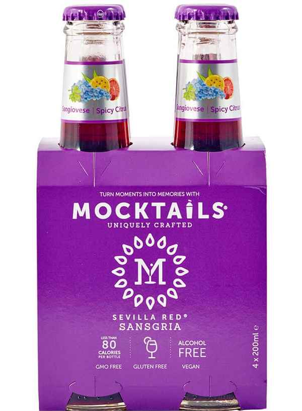 Mocktails Sevilla Red Sansgria (4 x 200ml)