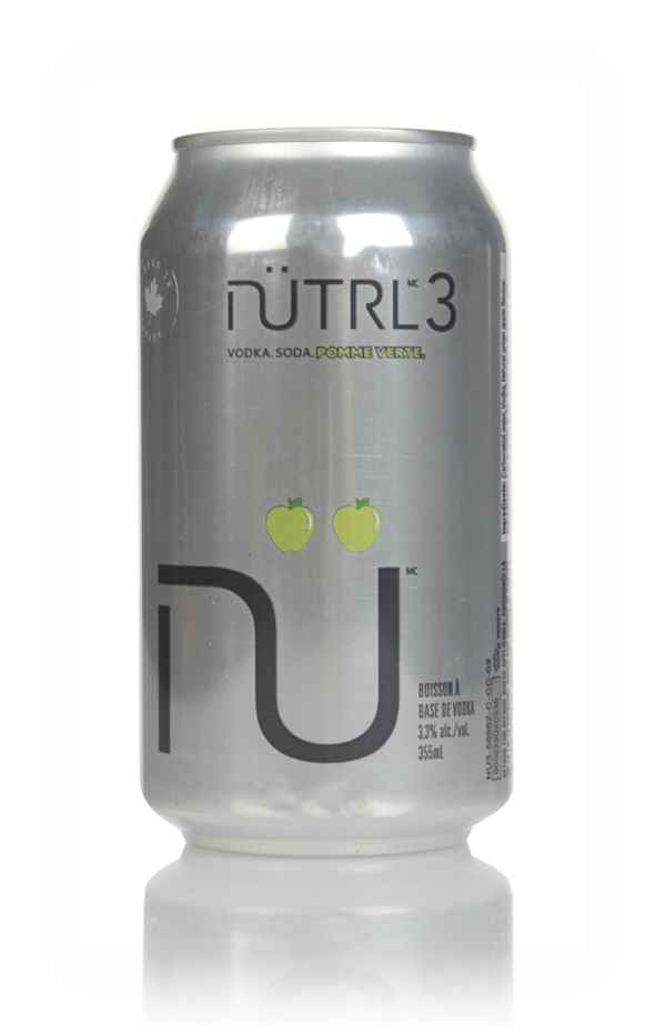 NÜTRL3 Green Apple Vodka Soda