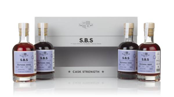 Guyanese Rum Set - 1423 Single Barrel Selection (4 x 20cl) product image