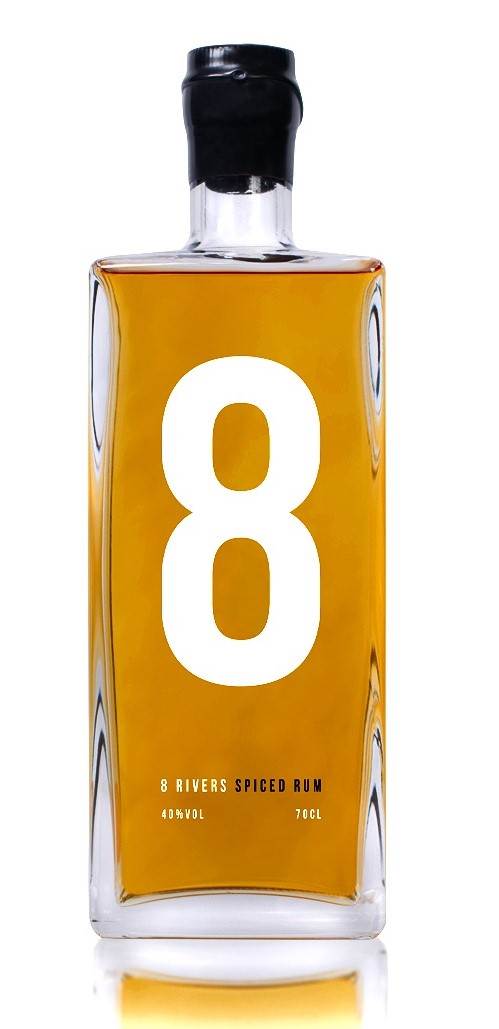 8 Rivers Spiced Rum product image