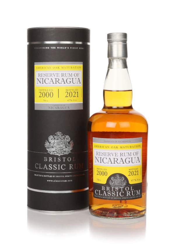Reserve Rum of Nicaragua 2000 (bottled 2021) - Bristol Spirits product image