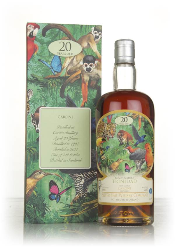 Caroni 20 Year Old 1997 - Rum is Nature (Silver Seal) product image