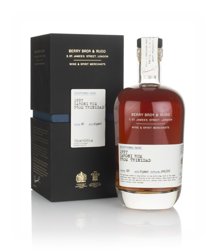 Caroni 21 Year Old 1997 (cask 181) - Exceptional Casks (Berry Bros. & Rudd)