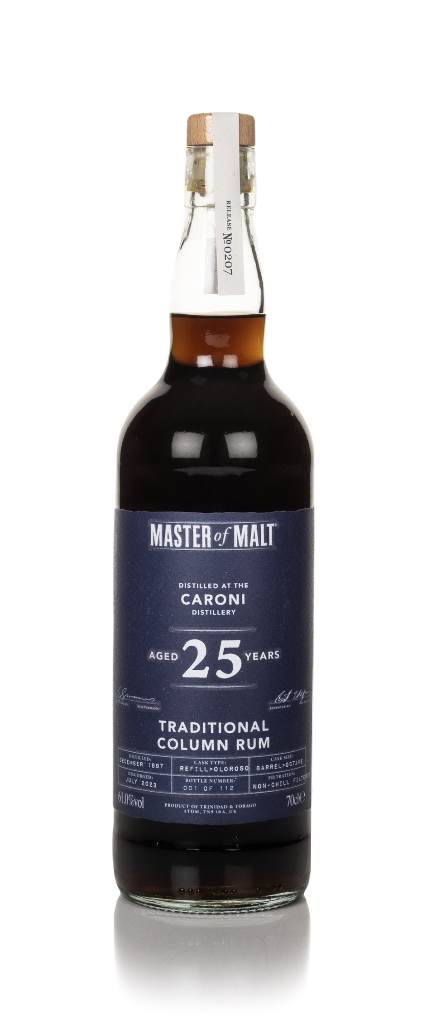 Caroni 25 Year Old 1997 (Master of Malt) (61%) product image