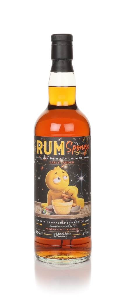 Caroni 25 Year Old 1998 - Rum Sponge Edition No.23 (Decadent Drinks) product image