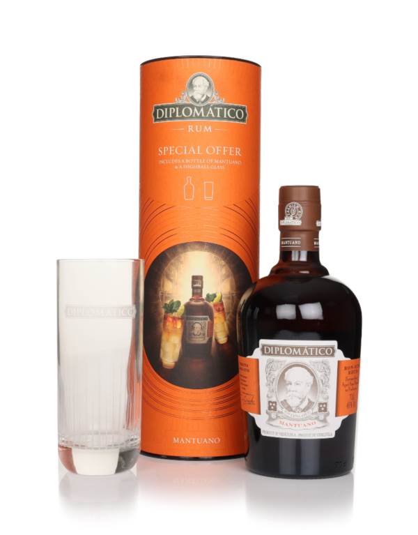 Diplomatico Mantuano Gift Set with Highball Glass product image