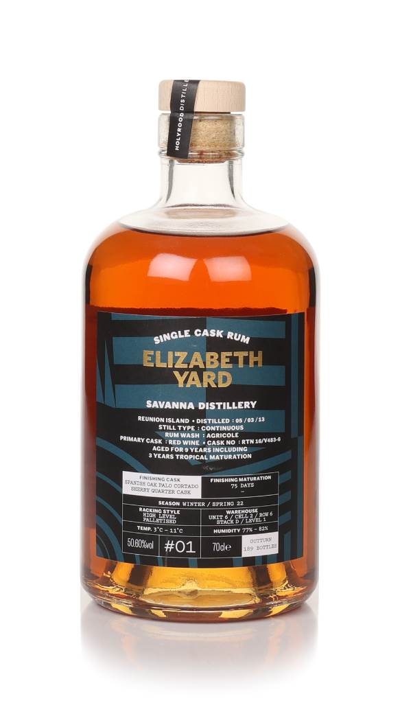 Savanna 9 Year Old 2013 (cask 16/V483-6) - Elizabeth Yard (Holyrood Distillery) product image