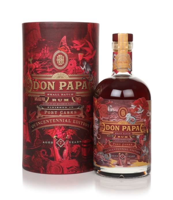 Don Papa 7 Year Old Port Casks Finish - Quincentennial Edition product image