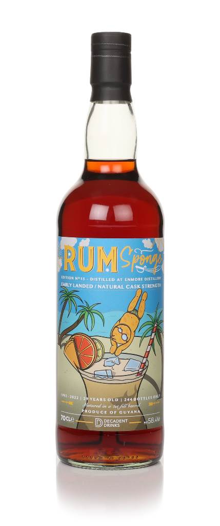Enmore 29 Year Old 1992 - Rum Sponge Edition No.15 (Decadent Drinks) product image