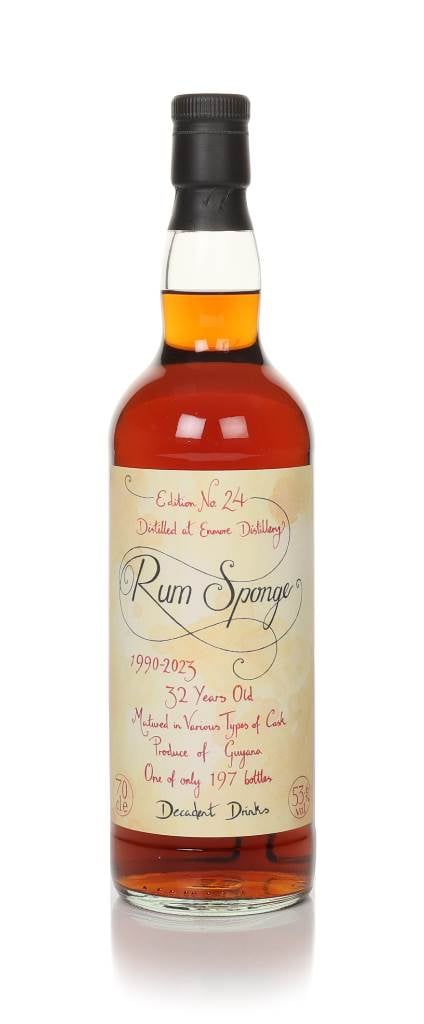 Enmore 32 Year Old 1990 - Rum Sponge Edition No.24 (Decadent Drinks) product image