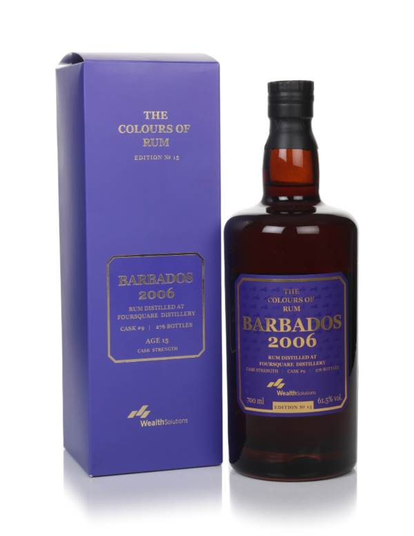 Foursquare 15 Year Old 2006 Barbados Edition No. 15 - The Colours of Rum (Wealth Solutions) product image
