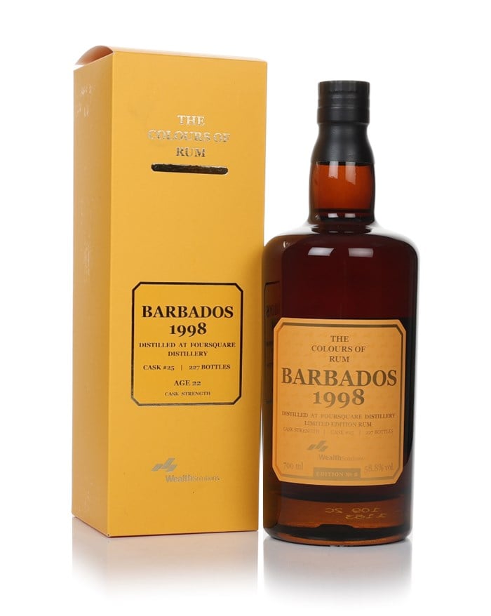 Foursquare 22 Year Old 1998 Barbados Edition No. 8 - The Colours of Rum (Wealth Solutions)