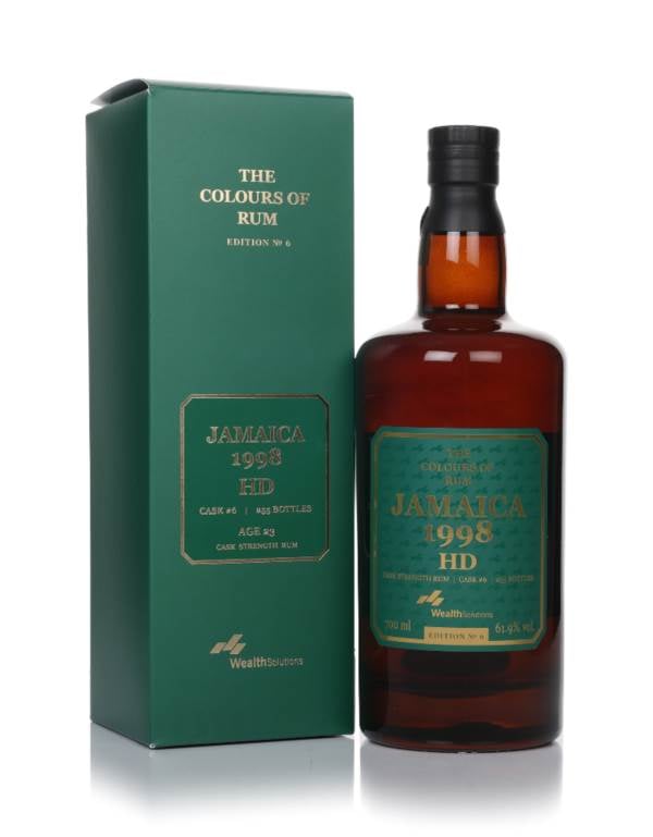 Hampden (HD) 23 Year Old 1998 Jamaica Edition No. 6 - The Colours of Rum (Wealth Solutions) product image