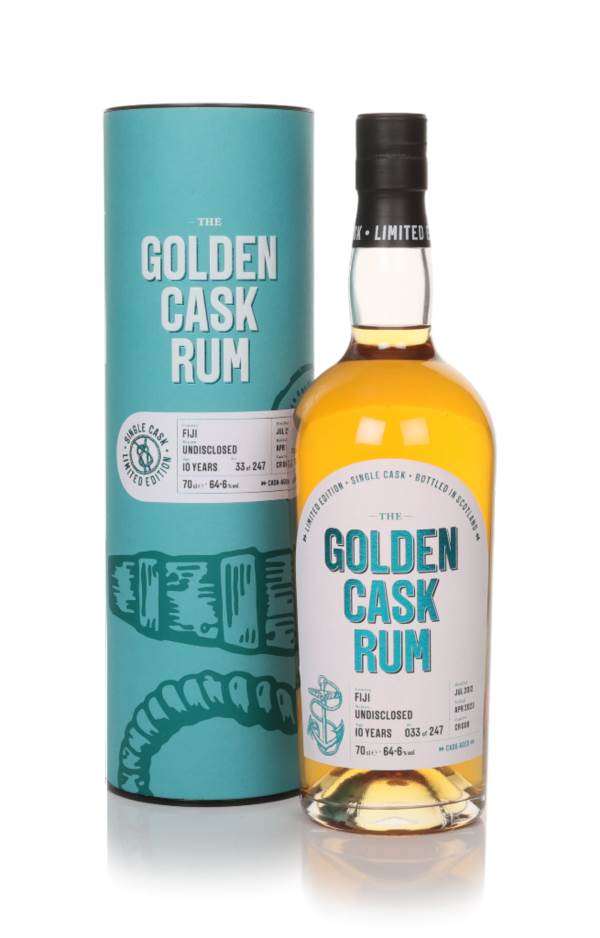 Fiji 10 Year Old 2014 (cask CR008) - The Golden Cask Rum (House of Macduff) product image