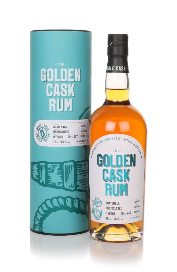 Guatemala 11 Year Old 2011 (cask CR006) - The Golden Cask Rum (House of MacDuff) product image