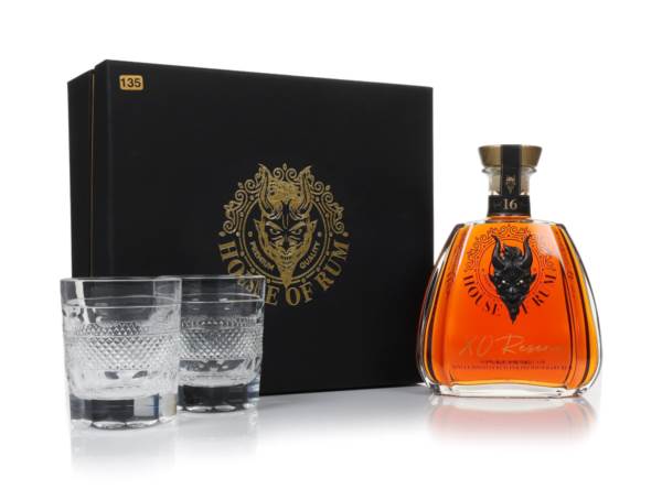 House of Rum 16 Year Old XO Reserve Single Cask Gift Set with x2 Glasses product image