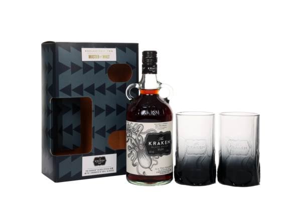 Kraken Spiced Rum Gift Set with 2x Highball Glasses product image