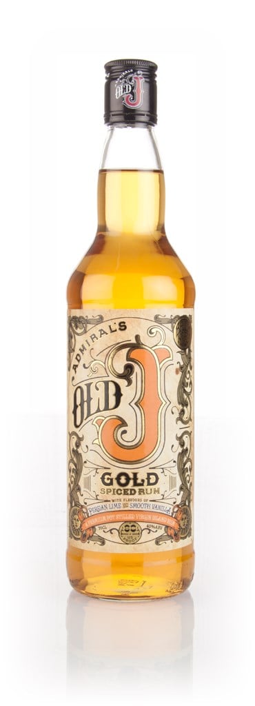 Admiral Vernon's Old J Gold Spiced Rum