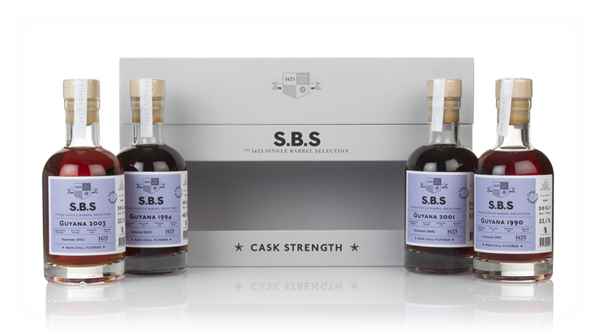Guyanese Rum Set - 1423 Single Barrel Selection (4 x 20cl)