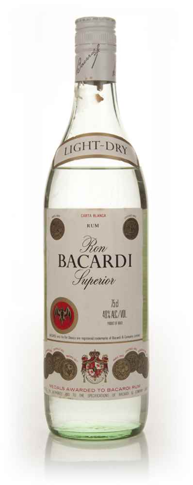 Bacardi Carta Blanca (75cl) - 1970s