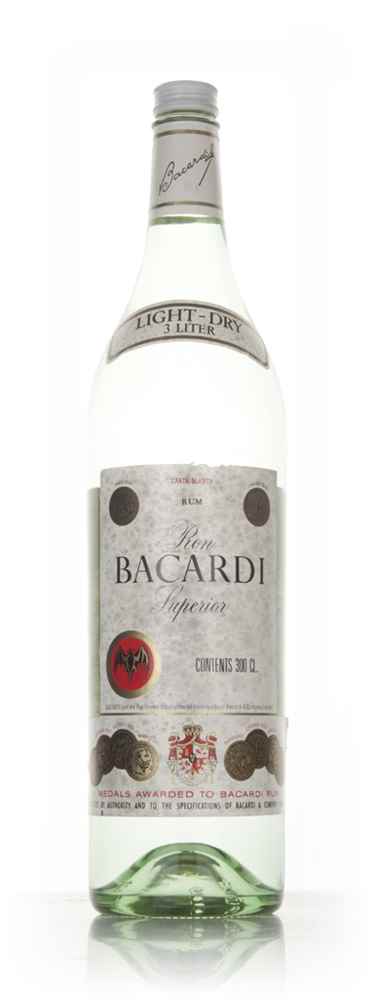 Bacardi Carta Blanca 3L - 1980s